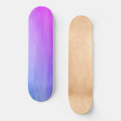 Paarse en blauwe lucht skateboard (Voorkant)