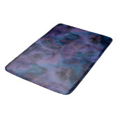 paarse en blauwe Marmer abstract Badmat (Gekanteld)
