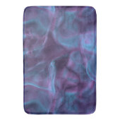 paarse en blauwe Marmer abstract Badmat (Voorkant Verticaal)