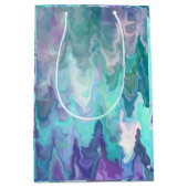 Paarse en blauwe Rhapsodie | Abstracte kunst Medium Cadeauzakje (Voorkant)