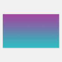 Paarse en Blauwgroen Ombre