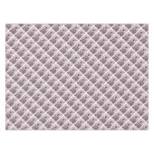 PAARSE EN GEEL DAHLIAS TAFELKLEED (Voorkant (Horizontaal))