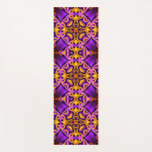 Paarse en gele yogamat (Voorkant)