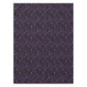 Paarse en Gold Star Magic Theme Party Tafelkleed (Voorkant)