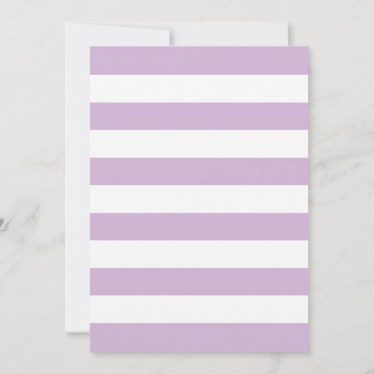 Paarse en gouden bruids brunch uitnodiging glitter (Achterkant)