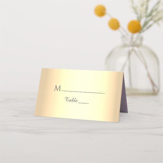 Paarse en gouden bruiloft (Voorkant)