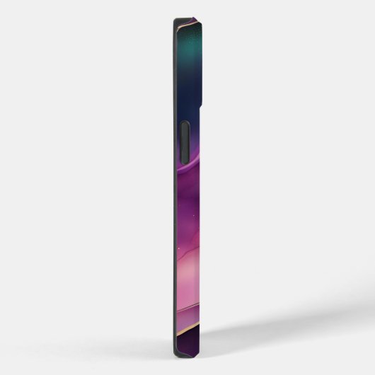 Paarse en gouden nacht Sky Fantasy Case-Mate iPhone Case (Achterkant / Rechts)