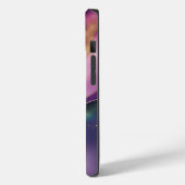 Paarse en gouden nacht Sky Fantasy Case-Mate iPhone Case (Achterkant / Links)