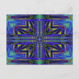 PAARSE EN GOUDEN NASMA 11 BRIEFKAART