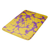 Paarse en goudkleurige kleuren badmat (Gekanteld)