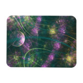 Paarse en goudkoorts magneet (Horizontaal)