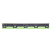 Paarse en groene aangepaste Logo Hartelijk dank Lint (Voorkant)