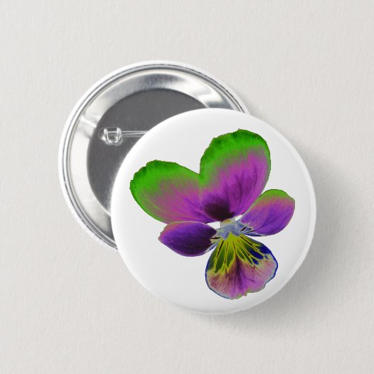 Paarse en groene Button (Voorkant /achterkant)