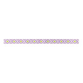 Paarse en groene Ikat Pattern Lint (Voorkant)