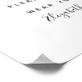 Paarse en groene touwtrekmaskers poster (Hoek)