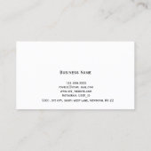 Paarse en groene verfschilder voor thuisverf visitekaartje (Achterkant)