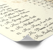 Paarse en groene voetgangerszitplaats Grafiek 12 T Poster (Hoek)