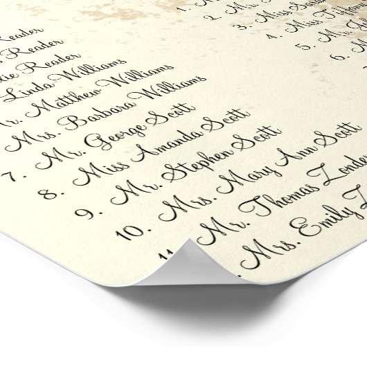 Paarse en groene voetgangerszitplaats Grafiek 12 T Poster (Hoek)