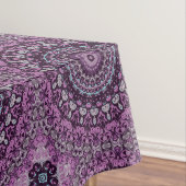Paarse en Lavendel Mandala Patroonontwerp Tafelkleed (Voorbeeld)