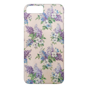 Paarse en Lavender Lilacs over  behangpapier iPhone 8 Plus / 7 Plus Hoesje