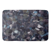 Paarse en lavender Paint Splatter Badmat (Voorkant)