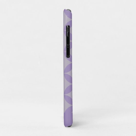 Paarse en Lila middeleeuwen Moderne Case-Mate iPhone Case (Achterkant/links)