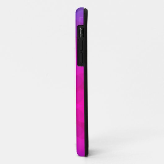 Paarse en magenta Abstracte cirkels Case-Mate iPhone Case (Achterkant/links)
