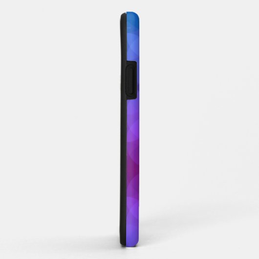 Paarse en magenta Abstracte cirkels Case-Mate iPhone Case (Achterkant/rechts)
