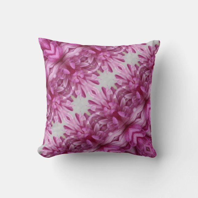 Paarse en Mauve Sierkussen (Voorkant)