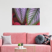 Paarse en rode verlaten canvas (Insitu (Woonkamer))