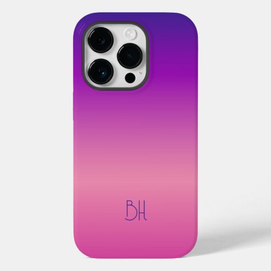Paarse en roze achtergrond Case-Mate iPhone case (Achterkant)
