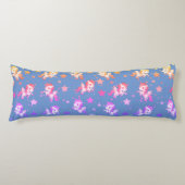 Paarse en roze Baby Pillow Lichaamskussen (Voorkant)