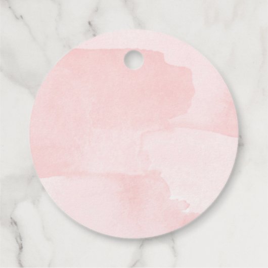 Paarse en roze bloemkolen van de Gemeenschap Bedankjes Labels (Achterkant)