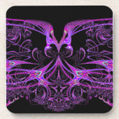 Paarse en roze wizardware onderzetter (Voorkant)