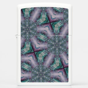 Paarse en Turquoise Green SciFi Modern