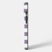 Paarse en witte buffelplaat Case-Mate iPhone case (Achterkant / Links)