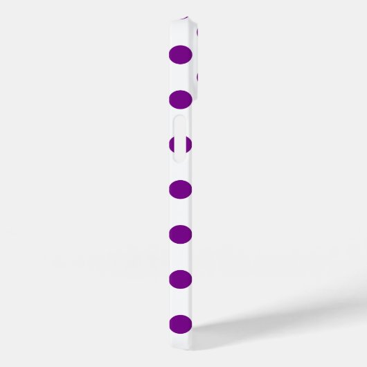 Paarse en witte haarpunten Case-Mate iPhone case (Achterkant / Rechts)