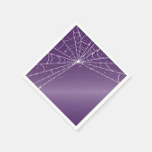 Paarse en witte mousserende diamant Web Servet (Hoek)