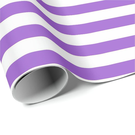 Paarse en witte tapes cadeaupapier (Rol Hoek)