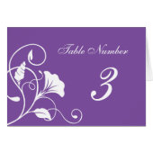 Paarse en witte zwevende stembanden (Voorkant Horizontaal)