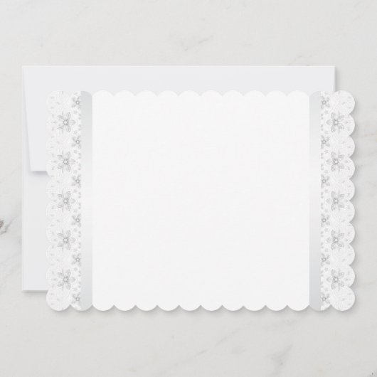 Paarse engelendoop kaart (Achterkant)