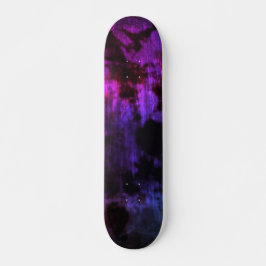 Paarse esthetische warme roze Gothic Dier Skateboard