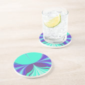 Paarse Eyes.png Zandsteen Onderzetter (Zijkant)