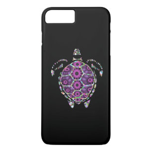 Paarse Factual Turtle Shell iPhone 8 Plus / 7 Plus Hoesje