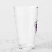 Paarse Factual Turtle Shell Glas (Rechts)