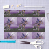 Paarse Fae Tissuepapier (Craft)