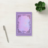 Paarse Fancy Lijst Post-it® Notes (Kantoor)