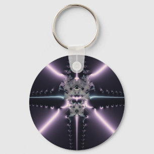 Paarse Fantasie Sleutelhanger