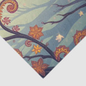 Paarse Fantasy Cat Tissuepapier (Detail)