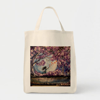 Paarse Fantasy Tote Bag